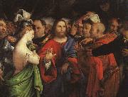 Lorenzo Lotto Christ and the Adulteress China oil painting reproduction